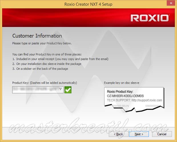 roxio creator 2012 key